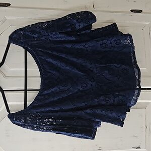 A.N.A. Lace Off Shoulder Blouse